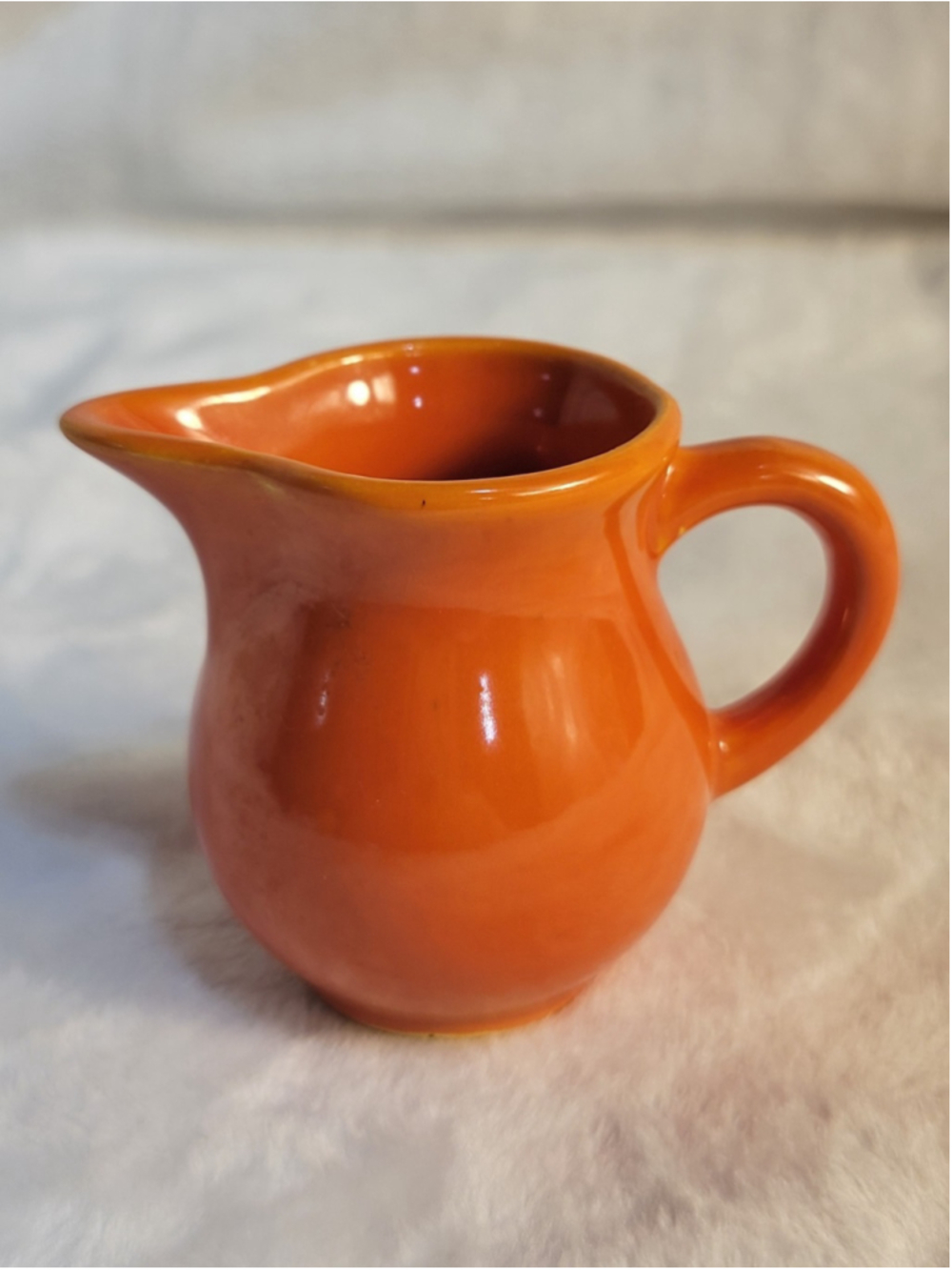 Vintage Harlequin Toy Mini Pitcher Creamer Vintage Pre WWII Homer Laughlin